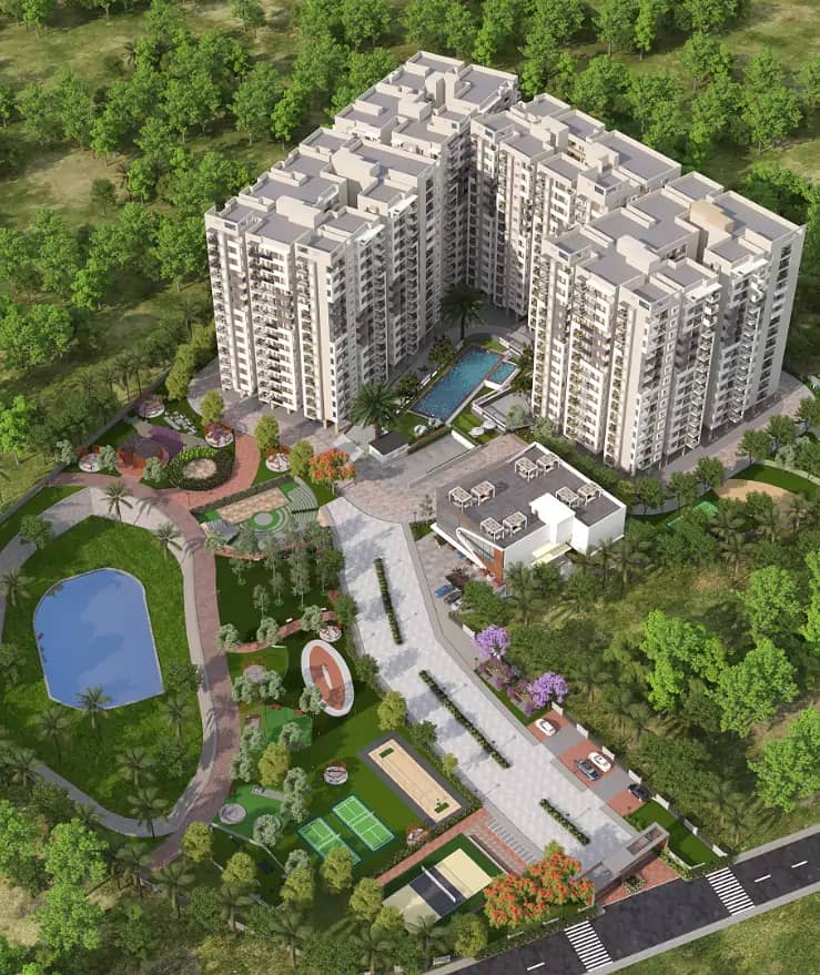 Amenity zone at PSR Vanasree