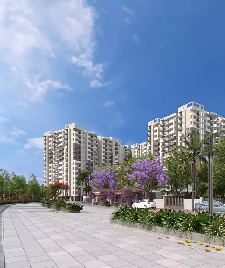 Open spaces at PSR Vanasree