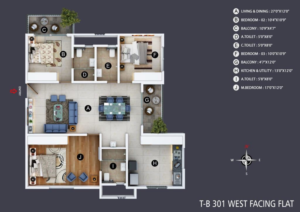B301 floor plan
